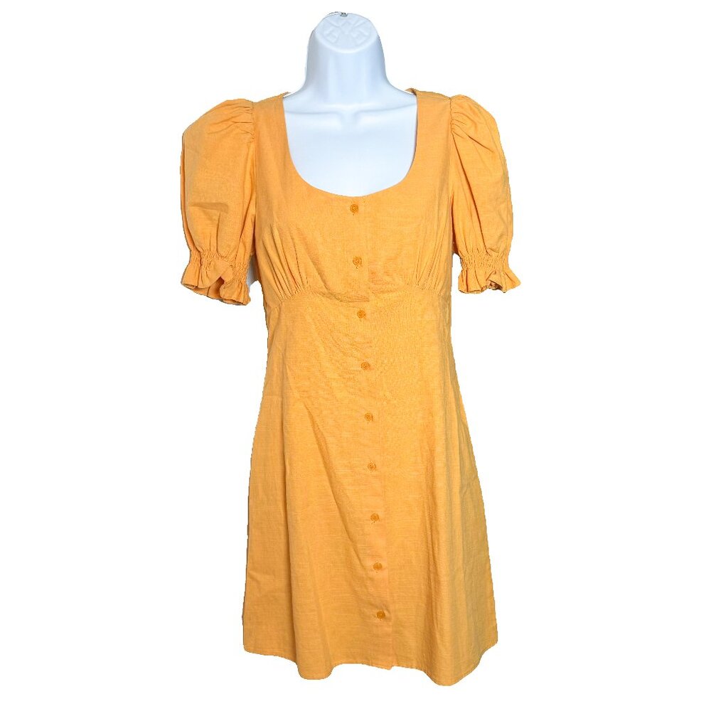 NWOT- Elodie Orange Dress -Size Small